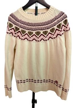 Kari Traa Cream Fair Sundve Knit Crewneck Sweater- Women’s Size M
